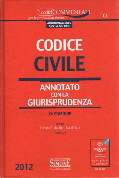 El código civil, Luciano Ciafardini Fausto Izzo