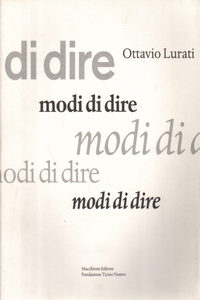 Modismos, Ottavio Lurati