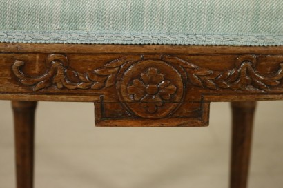 Neoklassische Stuhl-detail