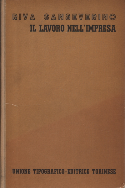 Il lavoro nell'impresa, Luisa Riva Sanseverino