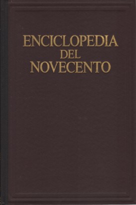 Enciclopedia del Novecento. Volume III