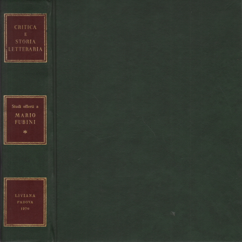 Criticism and literary history (2 vols.), AA.VV.