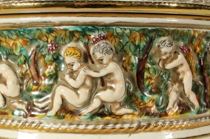 antiques, antiquities, Capodimonte casket, Capodimonte casket from the 900, Capodimonte, # {* $ 0 $ *}, #antiques, # antiquities, #Capodimonte casket, #Capodimonte