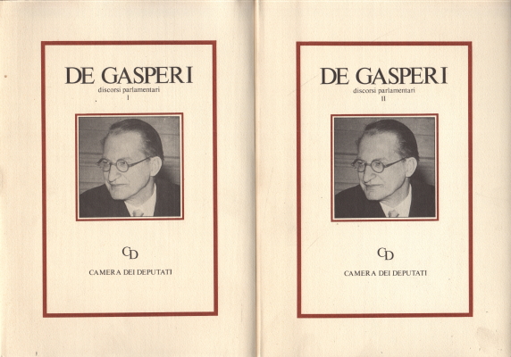 Alcide De Gasperi (2 voll.), Alcide De Gasperi