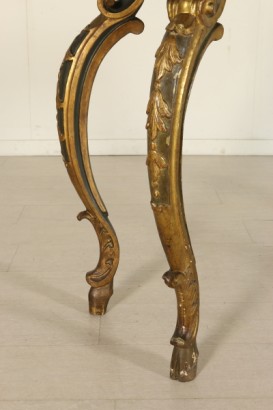 Lacquered and Gilded Console