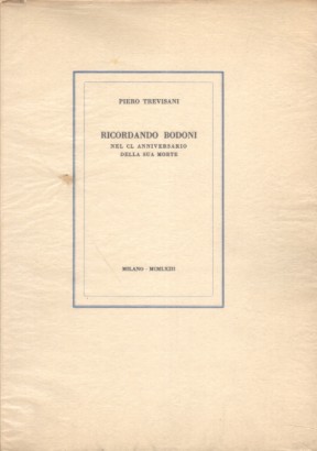 Ricordando Bodoni