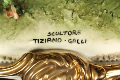 antiquariato, antichità, porcellana Tiziano Galli, 1908, 1986, #dimanoinmano, #antiquariato, #antichità, tiziano galli, scultura tiziano galli, scultura capodimonte, scultura porcellana capodimonte, porcellana capodimonte, di mano in mano, anticonline