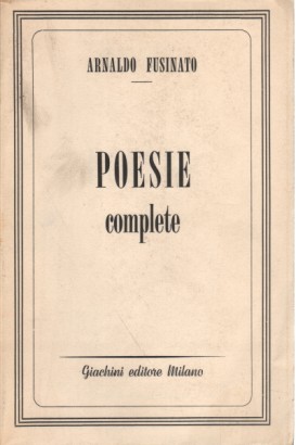Poesie complete
