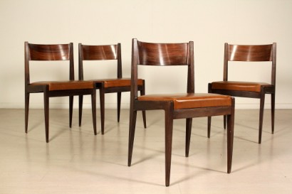 Grupo 4 sillas años 60