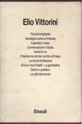 Elio Vittorini (dieci volumi)