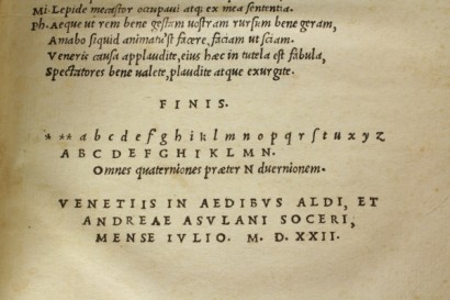 NARCLA1000150_324881 Ex Plauti Comoediis XX Quarum carmina magna ex par, Titus Maccius Plautus