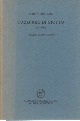 L'azzurro di Giotto (1977-1983)
