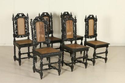 Neo-Renaissance style chairs