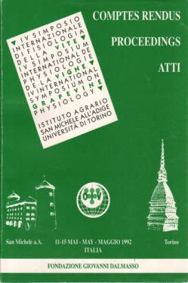 Atti del IV simposio internazionale di fisiologia della vite