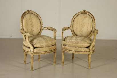 Neoklassische Stühle paar