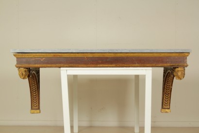 Neoclassical front lacquered Console