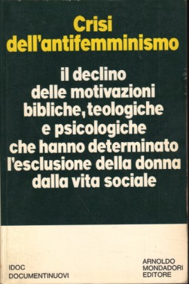 Crisi dell'antifemminismo