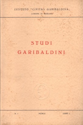 Studi garibaldini. Anno 1, n.1