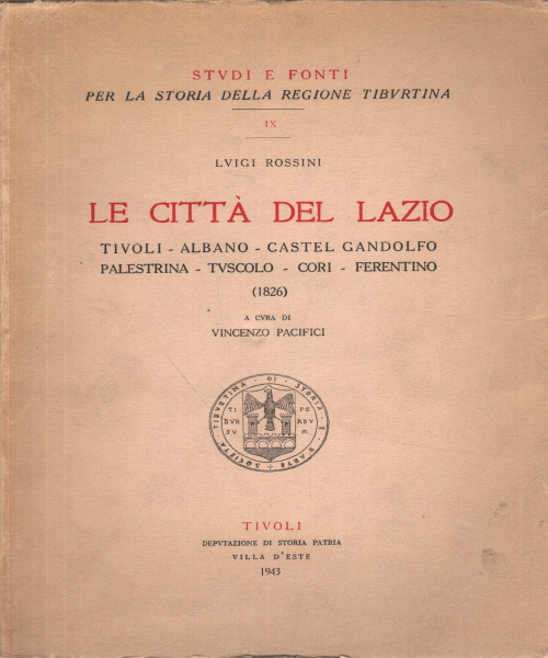 The city of Lazio, Luigi Rossini
