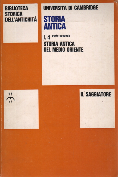 Histoire ancienne du Moyen-Orient volume I 4 volume, I.E.S. Edwards C.J. Gadd N.G.L. Hammond