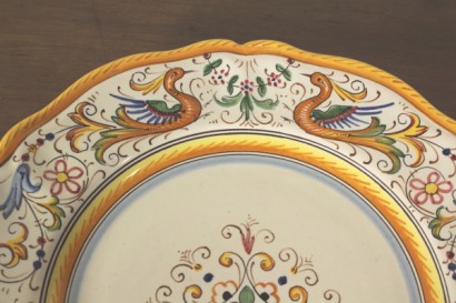 Grande servizio piatti Deruta, antiquariato, antichità, Ceramica, ceramica antica, #dimanoinmano, #antiquariato, #antichità, #ceramica, #CeramicaAntica, #ServizioThePorcellana, #madeinItaly