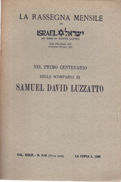 En el primer centenario de la muerte de Samuel Dav, s.a.