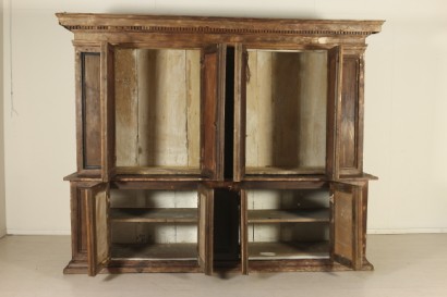 Double body sideboard with eight doors, antiques, antiques, # {* $ 0 $ *}, #antiques, # antiques, #Credenzadoppiocorpoottoante
