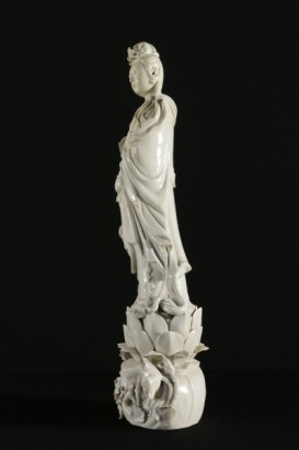 Guanyin debout, antiquités, antiquités, céramique, porcelaine, Guanyin, # {* $ 0 $ *}, #antiquités, # antiquités, #Guanyineretta