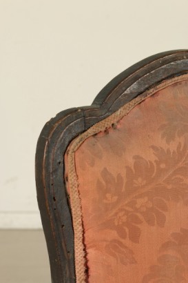Coppia sedie a rocchetto - schienale