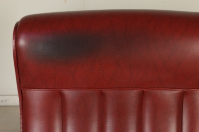 Coppia di poltrone anni 50-60 - particolare schienale Coppia di poltrone anni 50-60 - particolare schienale