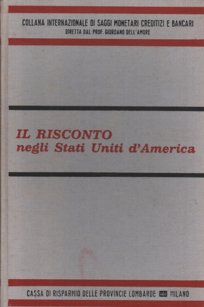 Il risconto negli Stati Uniti d'America, s.a.