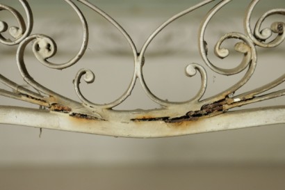 Tavolo e quattro poltrone da giardino - particolare poltrona Tavolo e quattro poltrone da giardino - particolare poltrona