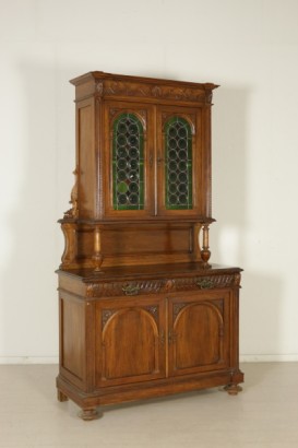 Sala completa Umbertina - credenza con alzata