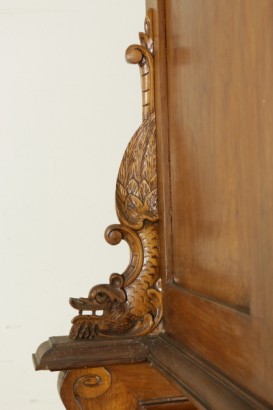 Sala completa Umbertina - credenza con alzata - particolare