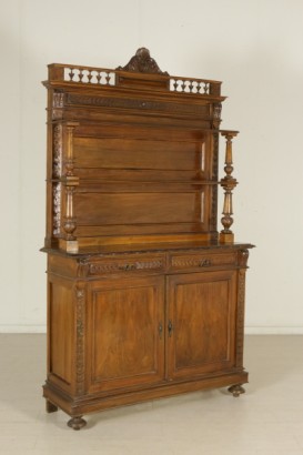 Sala completa Umbertina - credenza con alzata