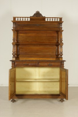 Sala completa Umbertina - credenza con alzata