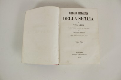 Dizionario topografico della Sicilia, Volume Primo AB-LU