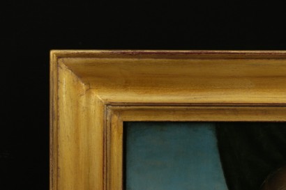 Madonna and child-detail picture frame