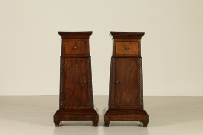 Pair of nightstands-plant pots