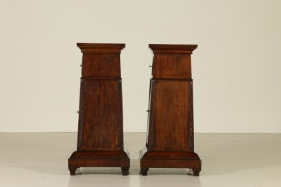 Pair of nightstands-plant pots