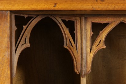 Neogothic Small Cabinet 19th Century