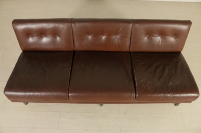 {* $ 0 $ *}, 60er-Jahre-Sofa, Vintage-Sofa, 60er-Jahre-Vintage, Kunstledersofa, 60er-Jahre, italienischer Vintage, Vintage-Sitze