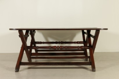 Pair of gantry tables-side