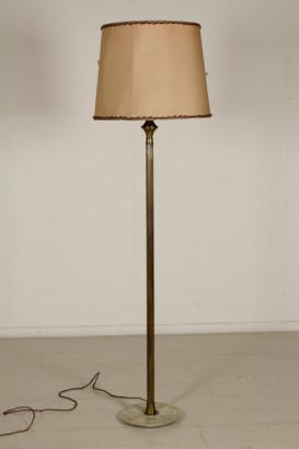 lampada, lampada 900, lampada da terra, lampada con piantana, lampada con base in marmo, base in marmo, lampada con paralume, di mano in mano