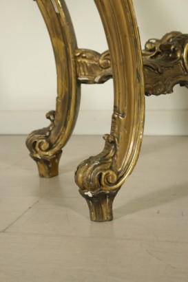 Table console avec miroir de style-détails