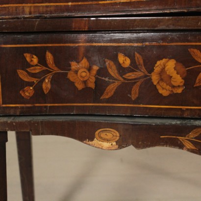 Dutch inlaid Dresser-detail