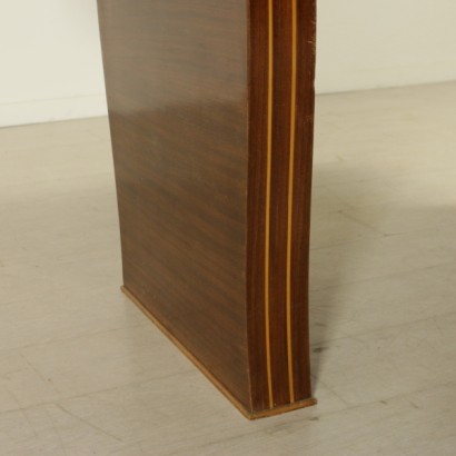 table, art decò table, art decò, mahogany table, 900 table, mahogany veneered table, {* $ 0 $ *}, anticonline