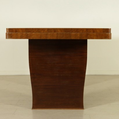 tavolo, tavolo art decò, art decò, tavolo in mogano, tavolo 900, tavolo impiallacciato in mogano, di mano in mano, anticonline