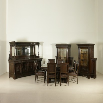 Chambre complète de style neo-Renaissance