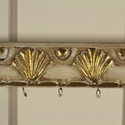 pair of riloga, riloga, riloga, canopy, canopy with drapery, gilded canopy, lacquered canopy, fitted riloga, carved riloga, {* $ 0 $ *}, anticonline, 900 riloga, 900 canopy